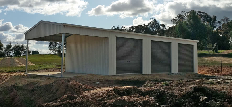 Garaport - City of Mandurah - Supplied and Build by Roys Sheds