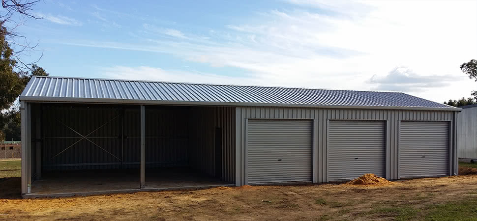 Open Front Farm - Wheatbelt Region - Supplied and Build by Roys Sheds