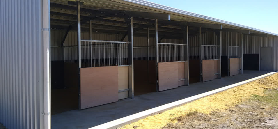 Stable - Wheatbelt Region - Supplied and Build by Roys Sheds