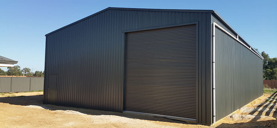 Workshop - Casuarina - Supplied and Build by Roys Sheds