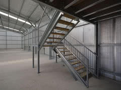 Jack Knife Staircase   XML Image Site Map   Supplied and Build by Roys Sheds