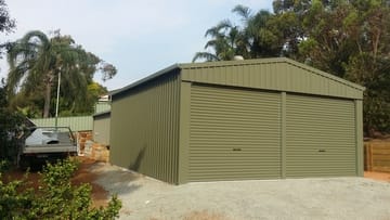 Garage Shed X X Armadale Thumb   8m X 6.6m X 3m Garage Shed Armadale   Supplied and Build by Roys Sheds