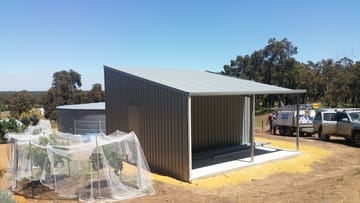 Skillion Shed X X Lower Chittering Thumb   6m X 3.5m X 2.5m Skillion Shed Lower Chittering   Supplied and Build by Roys Sheds