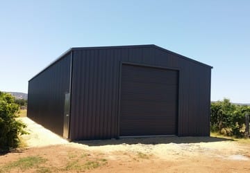 Garage Shed X X Belhus Thumb   20m X 8m X 4m Garage Shed Belhus   Supplied and Build by Roys Sheds