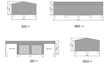 Horse and Parking Shed X X Crossman Thumb   16m X 8m X 3.5m Horse and Parking Shed Crossman   Supplied and Build by Roys Sheds