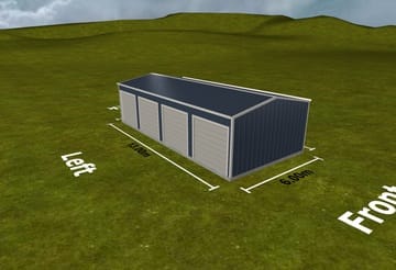 Shed X X Baldivis Thumb   13m X 6m X 3m Shed Baldivis   Supplied and Build by Roys Sheds