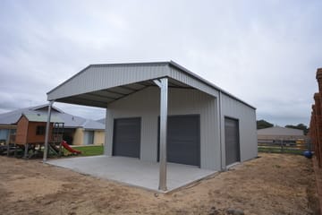 Garaport Shed X X Byford Thumb   15m X 10m X 4.5m Garaport Shed Byford   Supplied and Build by Roys Sheds