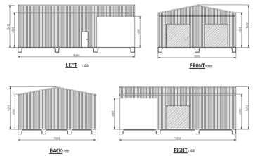 Garaport Shed X X Byford Thumb   15m X 10m X 4.5m Garaport Shed Byford   Supplied and Build by Roys Sheds