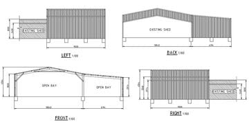 Shed X X Banjup Thumb   16.7m X 9m X 4m Shed Banjup   Supplied and Build by Roys Sheds