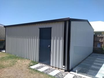 Garage Shed X X the Vines Thumb   6.1m X 6.5m X 2.4m Garage Shed the Vines   Supplied and Build by Roys Sheds