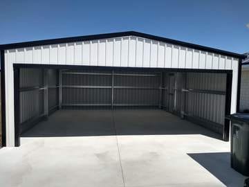 Garage Shed X X the Vines Thumb   6.1m X 6.5m X 2.4m Garage Shed the Vines   Supplied and Build by Roys Sheds