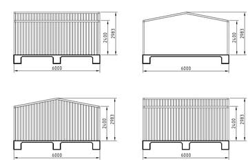 Shed X X Mount Richon Thumb   6m X 6m X 2.4m Shed Mount Richon   Supplied and Build by Roys Sheds