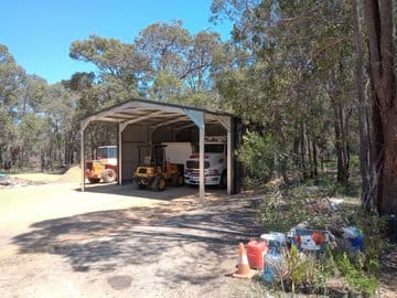Shed X X Mt Helena Thumb   12m X 8m X 4m Shed Mt Helena   Supplied and Build by Roys Sheds