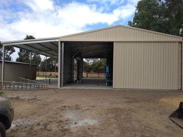 Shed X X Darling Downs Thumb   15m X 10m X 4.2m Shed Darling Downs   Supplied and Build by Roys Sheds