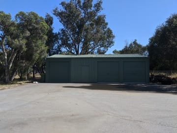 Workshop Awning Shed X X Wattle Grove Thumb   18m X 10m X 4m Workshop Awning Shed Wattle Grove   Supplied and Build by Roys Sheds
