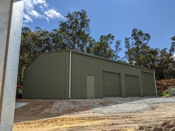 Workshop Shed X X Hovea Thumb   10.8m X 16m X 5m Workshop Shed Hovea   Supplied and Build by Roys Sheds