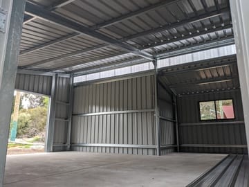 Shed X X Lesmurdie Thumb   7m X 7m X 2.4m Shed Lesmurdie   Supplied and Build by Roys Sheds