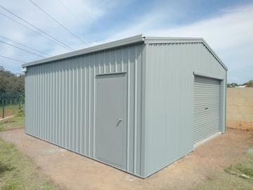 Shed X X Helena Valley Thumb   8m X 6m X 2.4m Shed Helena Valley   Supplied and Build by Roys Sheds