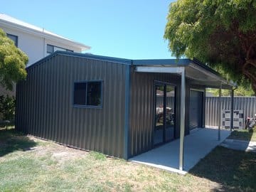 Workshop Shed X X Thornlie Thumb   7.5m X 6.13m X 2.4m Workshop Shed Thornlie   Supplied and Build by Roys Sheds