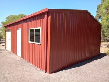 Shed X X Oakford Thumb   9m X 6m X 3m Shed Oakford   Supplied and Build by Roys Sheds