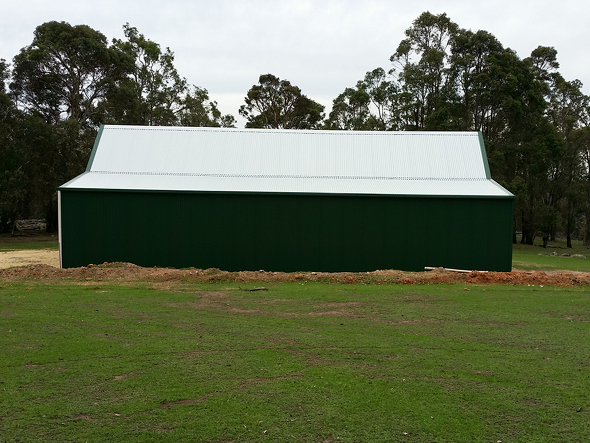 Australian Barns Supplied And Built Roys Sheds