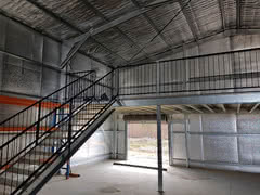 Straight Stair Case   Sheds for Sale in Perth   Supplied and Build by Roys Sheds